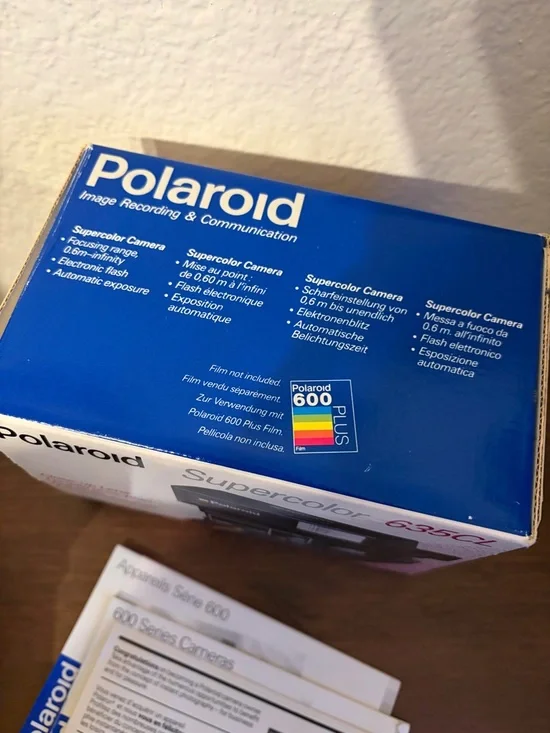 POLAROID | Supercolor 635CL Vintage Instant Camera - Picture 5 of 5